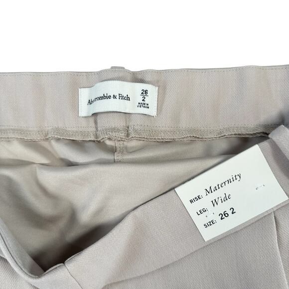 Abercrombie and Fitch Maternity Wide Leg Pants Size 26 - Picture 6 of 7